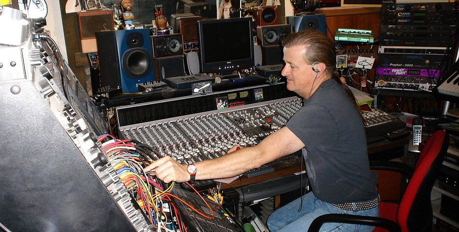 My A&H 32-channel analog mixer.